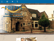 Tablet Screenshot of prehndental.com